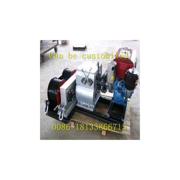 Fast power cutter mill 5 tons of diesel powered winch winch