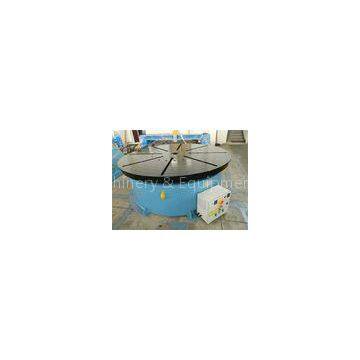 Horizontal Welding Motorized Rotary Table Positioner 10 T for 1400 mm Table Diameter