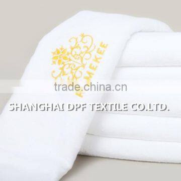 Solid Color With Embroidery Logo Hand Towel