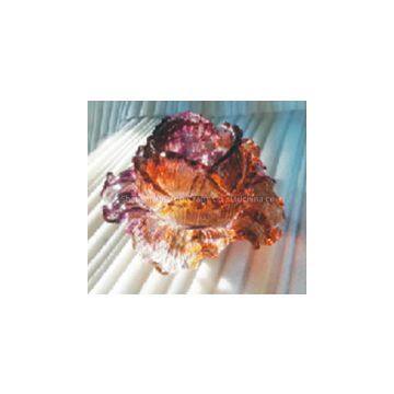 Liu li Peony Plate-------Lighting Accessories