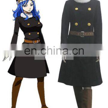 Rose Team-Fairy Tail Rain Woman Juvia Lockser After Seven Years Blue Lolita Dress Anime Sexy Halloween Carnival Costume