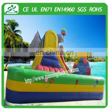 2015 inflatable fun city amusement park with clown design for kids