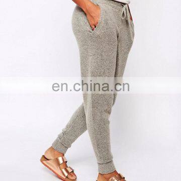 Wholesale fashion women soft jogger sweatpants tapered loose fit joggers