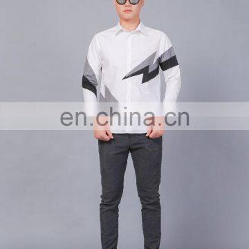 AAJLS878 different color blank dress casual shirt for men 2017 wholesale