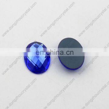 DZ-1032 Flat Back Crystal Glass Stones for Wedding Dresses