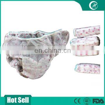 Spa paper disposable printed underwear for massage