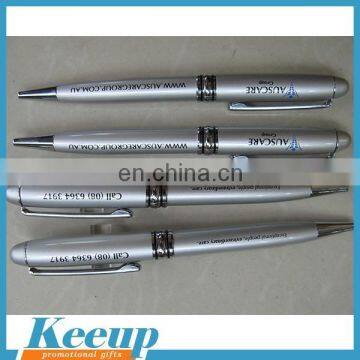 Bulk Buy From China Silver Promotional Metal Pen