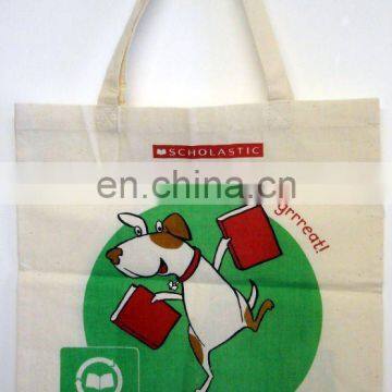 HOT SALE full color print Eco cotton canvas tote bag