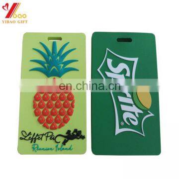 Custom Soft PVC Funny Pineapple Luggage Tag With Colorful Color photo-3