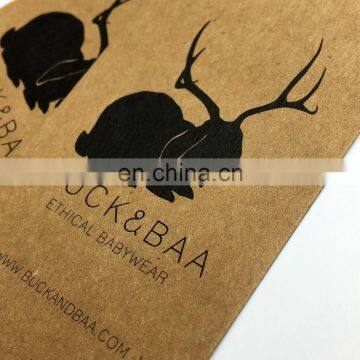 Custom Personalized Printed Kraft Hang Tags for Clothing photo-3
