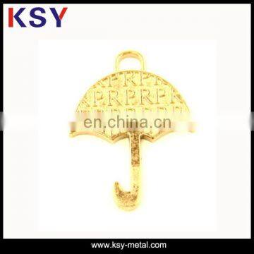 Exquisite custom shaped gold metal zipper puller with trad prices