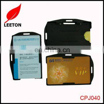 Factory Supply Two Sided Rigid Badge Holder photo-4