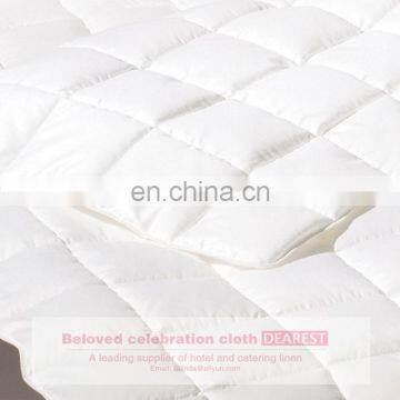 White Elegant Cotton Down Quilt Feather Quilt Duvet photo-2