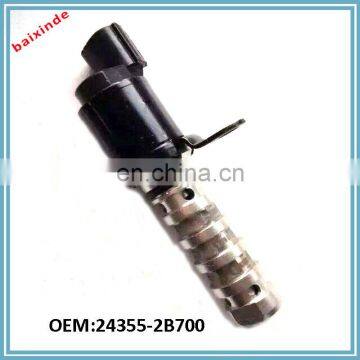 Baixinde brand For KIAs Hyundai Genuine OEM Veloster Accent Engine Variable Timing Solenoid 24355-2B700 VVT Valves