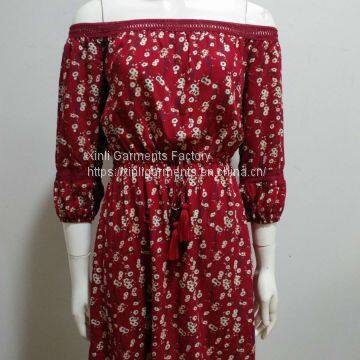 Strapless dress H1871