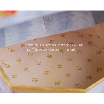 Handmade print cardboard paper chocolate packaging box