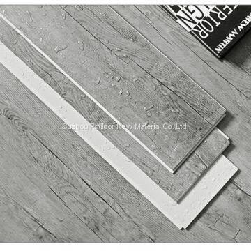 SPC floor vinyl flooring sheet tiles slotted click lock 3.5mm thickness 0.1mm wear layer