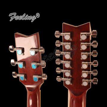 Feeling Harp Guitar Double Neck Guitar Double-1 photo-4