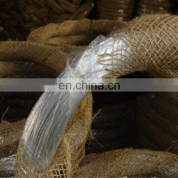 Hot dipped solder galvanized woven hot rolled nail steel wire 10 gauge