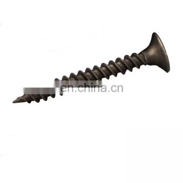 Hot Sale PH#2 Bulge Head Zinc Plated Gypsum Board Black Drywall Screw