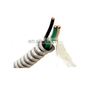 Copper /Aluminum Alloy Conductor Teck 90 Rated FT4 Armored Cable