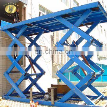 7LSJG Shandong SevenLift 3m 3000kg Lifting Capacity Scissor Lift Trolley