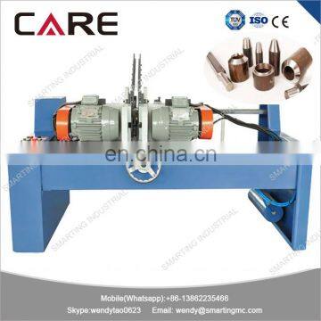 Double side tube chamfering machine with selectable auto tube loading facility