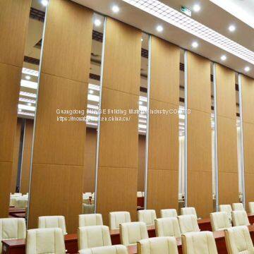 Acoustic Sliding Aluminum Track Restaurant Movable Wall Partitions