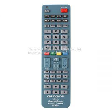E885 OEM Manufacturer LED LCD HDTV Remote Control Universal IR Remotes With Learning Functions photo-3