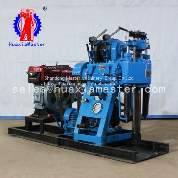 Strong impact force and 130m drill depth XY-130 hydraulic water well drilling rig for exporting well drill rig