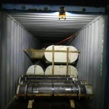 In Making Steel Factory Uhp Graphite Electrode Steel Casting Extruded Carbon