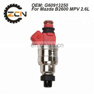 aftermarket car parts Fuel Injectors G60913250 G609-13-250 For Ma-z-da B2600 MPV 2.6L