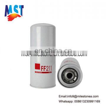 Engine spare parts truck diesel fuel filter FF211