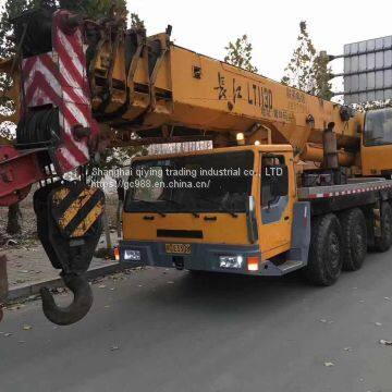 USED CHANGJIANG LT1130 130TON MOBILE CRANE photo-4