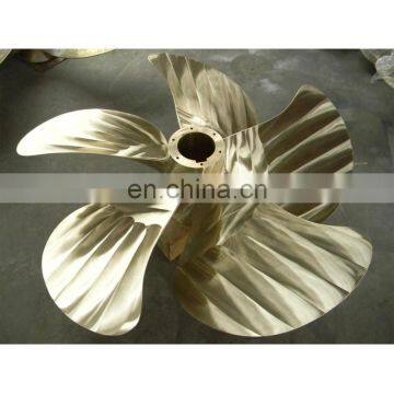 high speed fixed pitch five blade 58 inches boat propeller