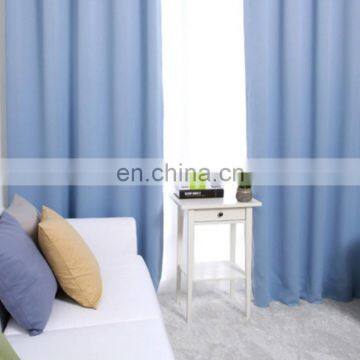 Wholesale Best Quality High Density Insulation Heat Solid Thick Hight Shading Blind Black Out Window Curtain Cloth for Windows photo-2