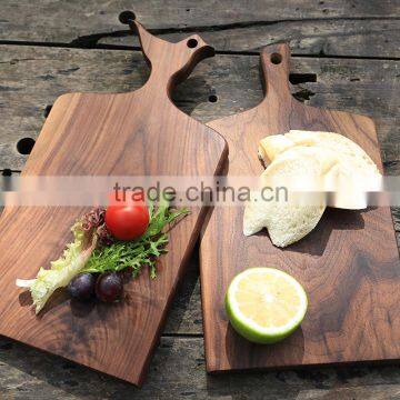 Custom Logo Chopping Board Walnut Wood