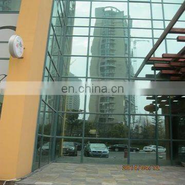Red Yellow Blue Green Color Low e Insulation Glass for Curtain Wall