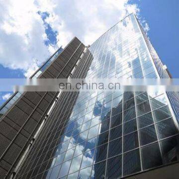 facade reflection mirror double glass curtain wall