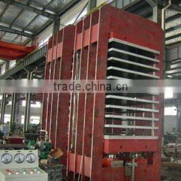 WPC panel press machine