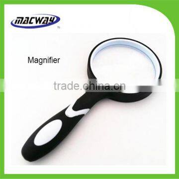 Dual color handheld 4.5x/10x magnifier