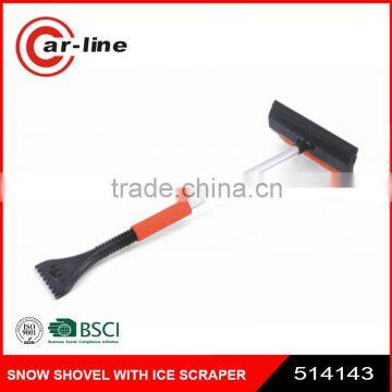 35" POWER SNOW BRUSH WITH ICE SCRAPER