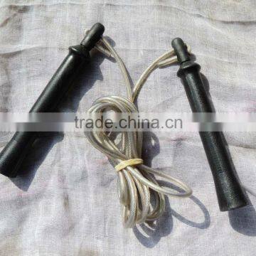 Jump Rope / Skipping Rope Plastic Handle Steel Rope