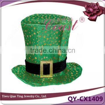 cheap wholeslae green carnival St Patricks Day hats