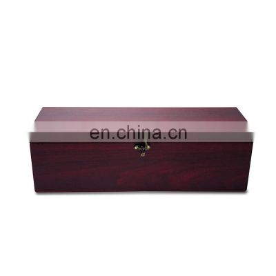 Luxury single soild wood gift boxes wholesale