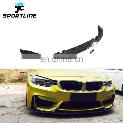 Vacuum Carbon Fiber F80 M3 Car Front Splitter for BMW F82 F83 M4 14-19