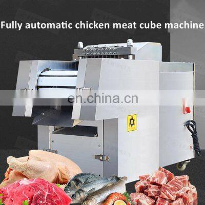 Frozen Pork Cube Cutting Machine/Frozen Fish Chicken Beef Cube Dicng and Cutting Machine photo-3