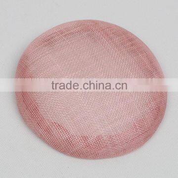 White Fascinator Headpieces Hat Base Sinamay 25cm photo-2