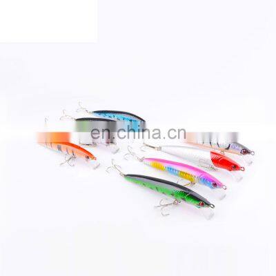 New arrival 10cm/8.5g 8 colors Artificial hard bait Treble Shape Hook minnow fishing lure