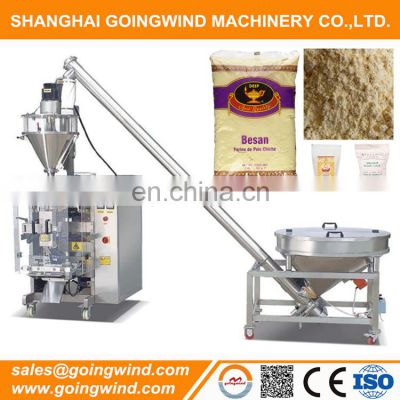 Automatic besan packing machine auto gram flour bag pouch filling and sealing packaging equipment cheap price for sale